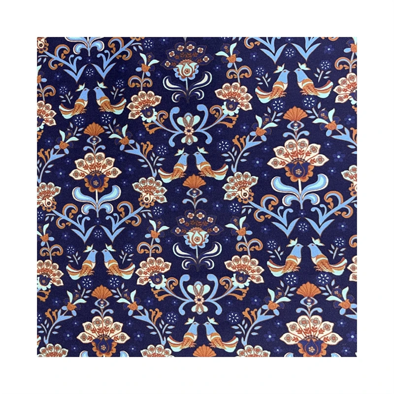 2021 Hot sale custom digital print swimwear fabric with NO MOQ