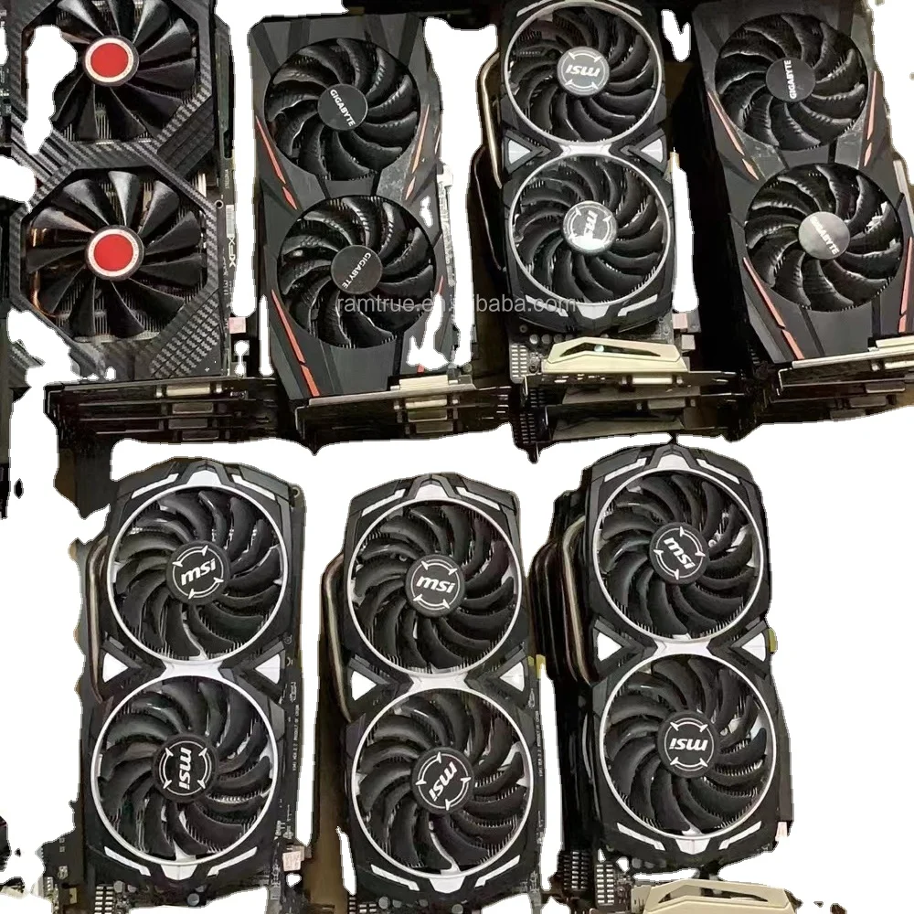 Fast Delivery Gaming Graphics Card Factory Price RX580 256Bit Gddr5 8Gb For GPU Video Card RX 580 8GB 2048sp/2304sp