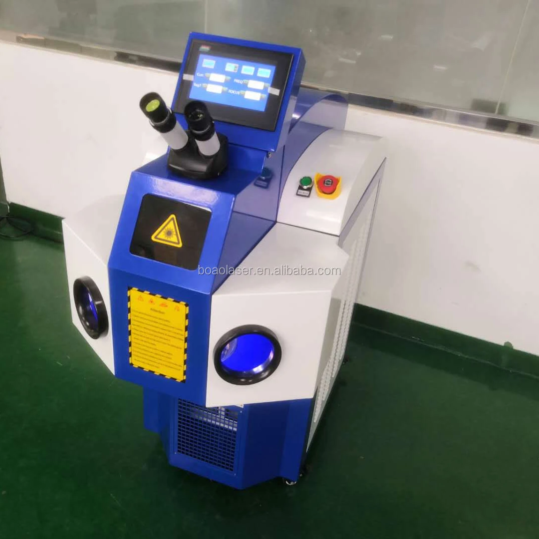 small Desktop Jewelry Laser Welder 60W 100W Gold Silver Platinum Jewelry Laser Spot Welding Soldering Repairing Machine