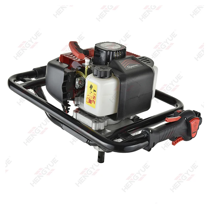 ground auger and earth ground auger and portable earth drilling machine