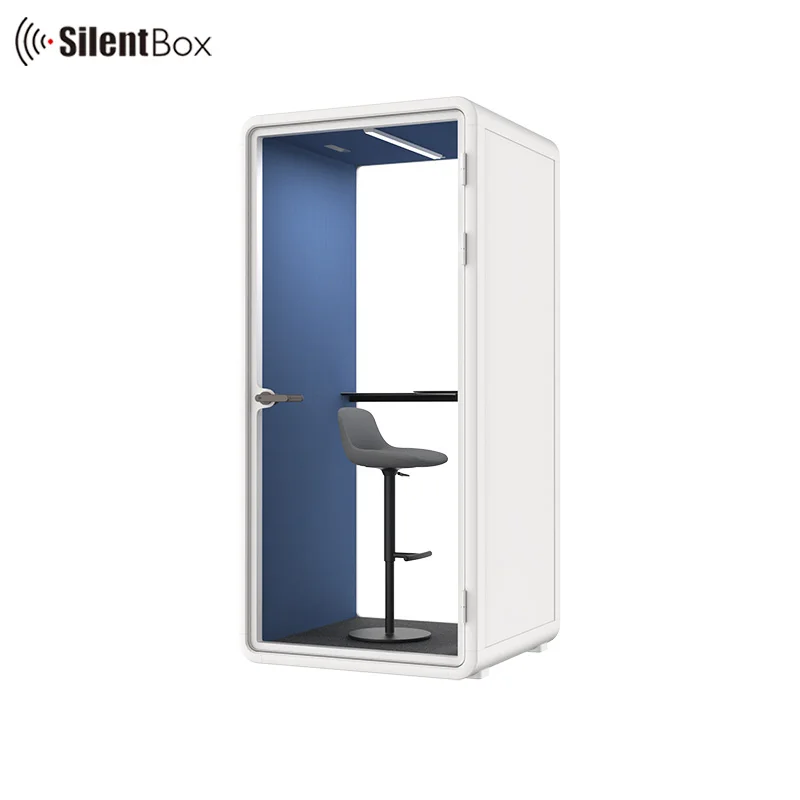1 person booth customizable portable and detachable office cabin with environmental intelligence control
