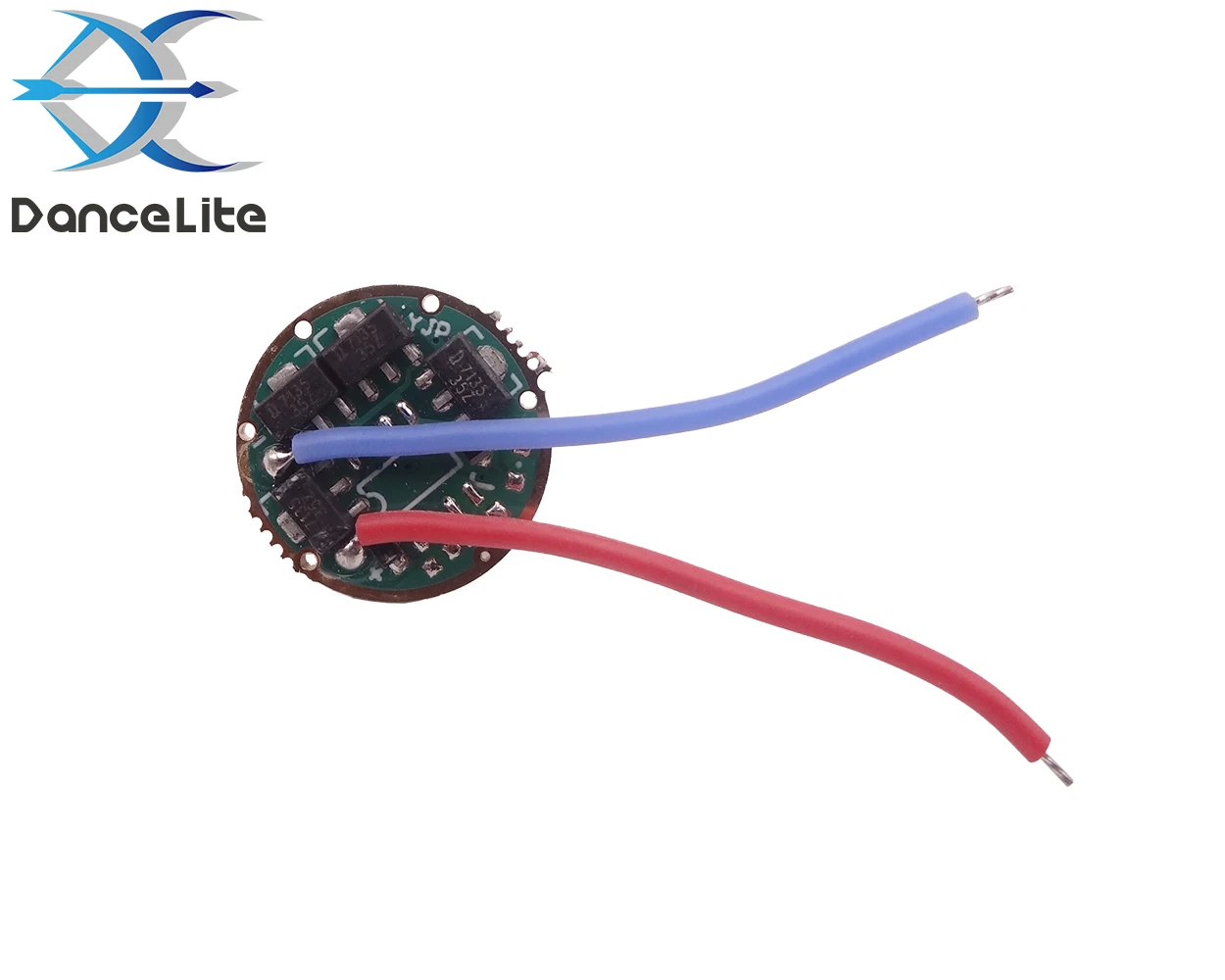 17mm AMC7135 4200mA Circuit Board 3.7V 8/10/12*7135 Stable Constant Current Driver Board Memory Function (1/3/5 MODE)