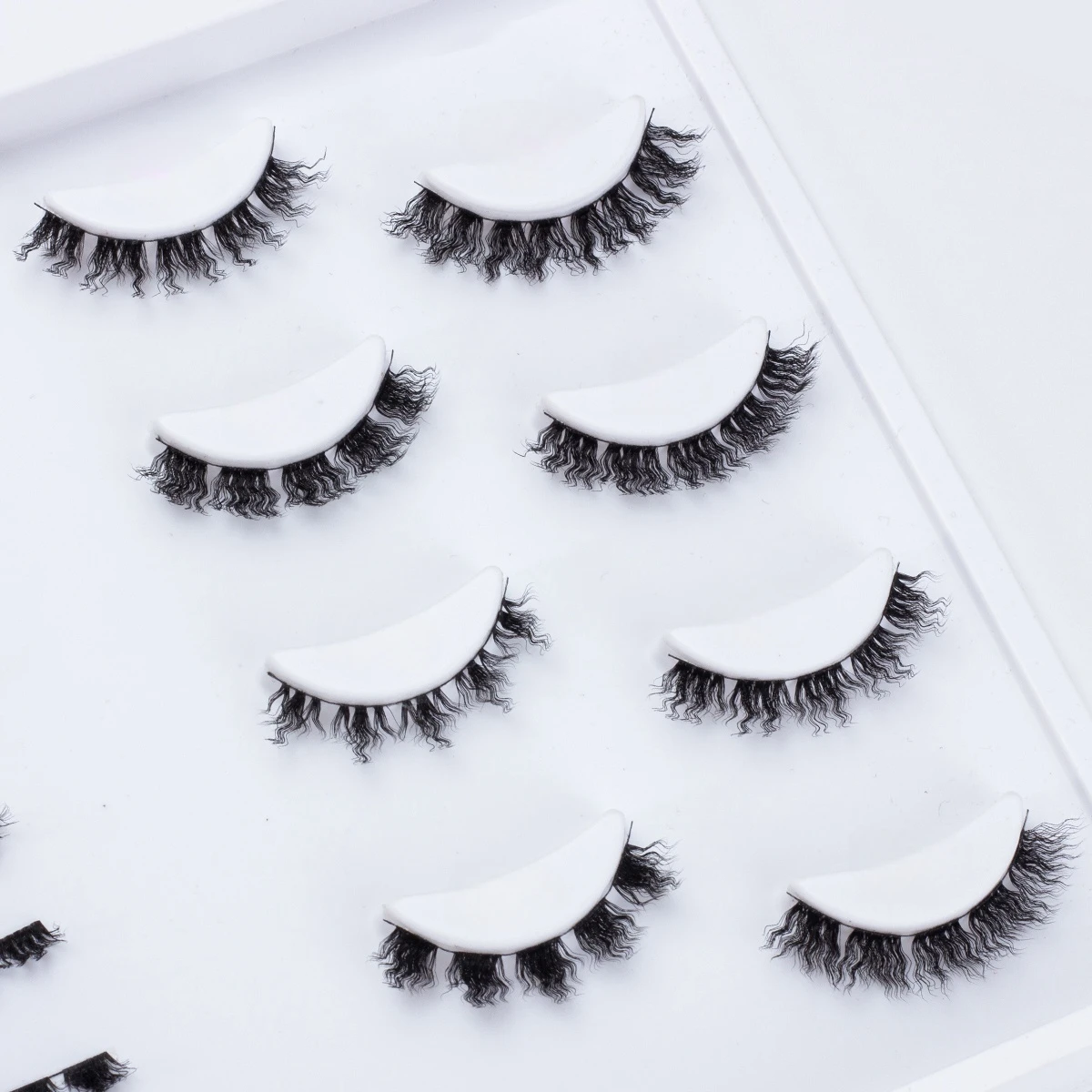 ZMLASHEE 2025 NEW wool roll cluster lash kit Private label High quality wool curly diy lashes extension kit with bond and seal