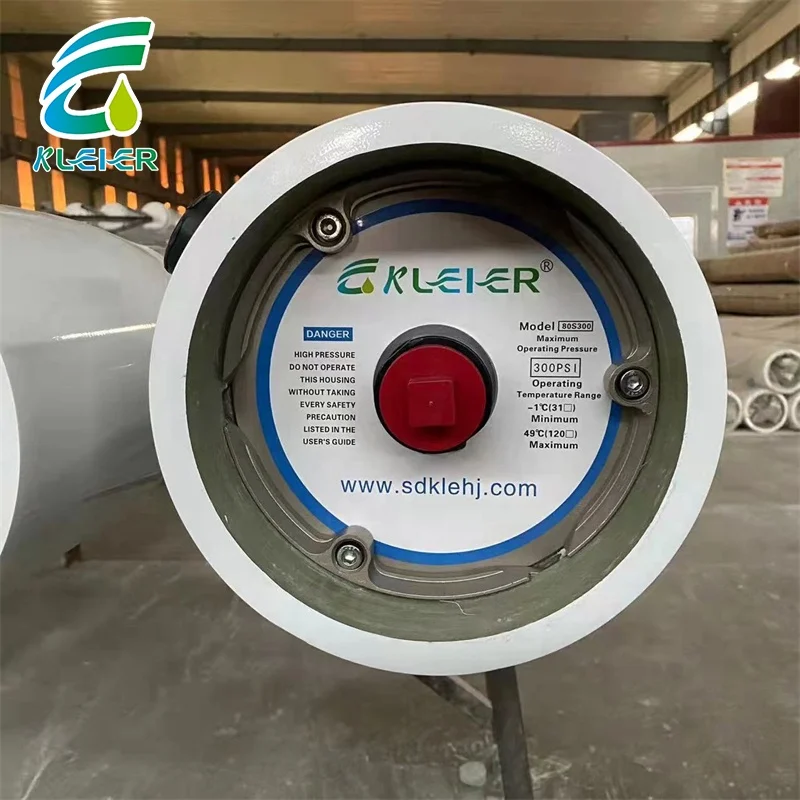 Manufacturer Factory Ships factory use with abs ss end cover 8 inch 300psi frp ro membrane housing