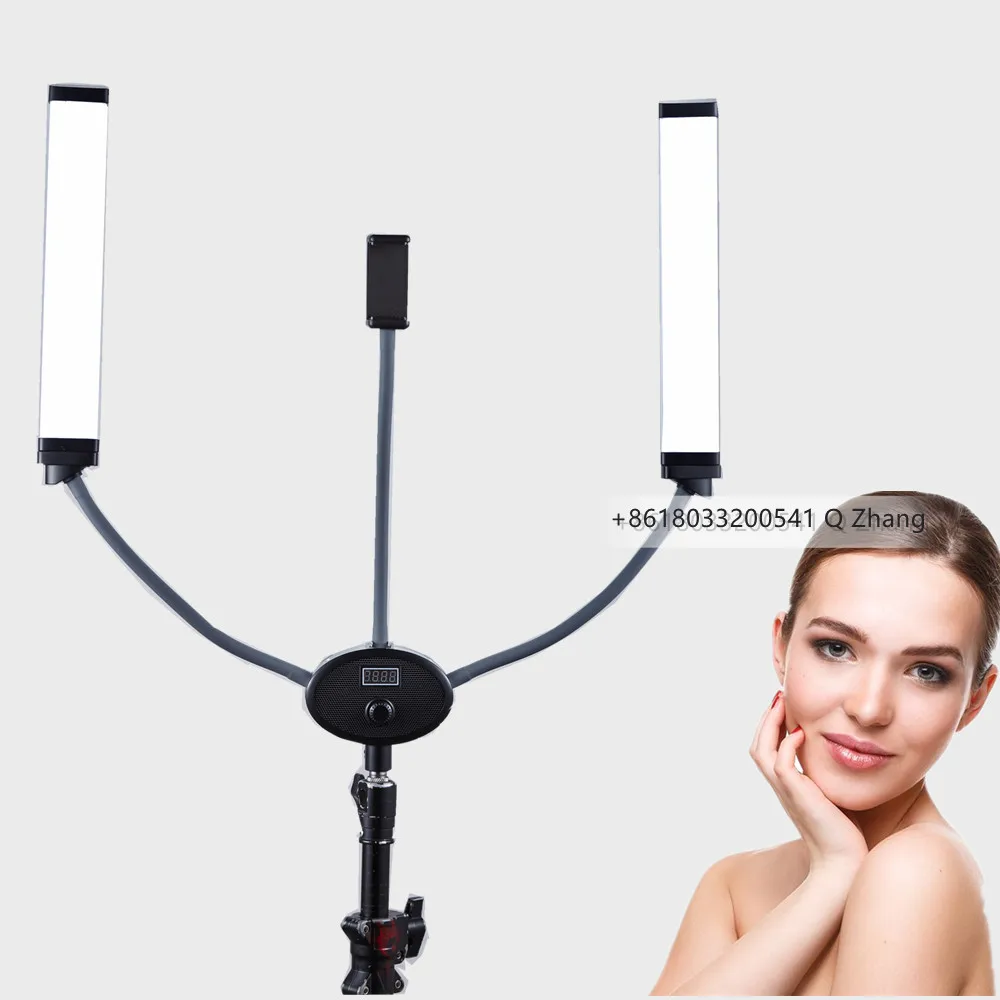 Free Shipping Discount! double arms beauty light moon Professional Salon/Spa Eyelash Light Beauty Lamp for Eyelash Extensions
