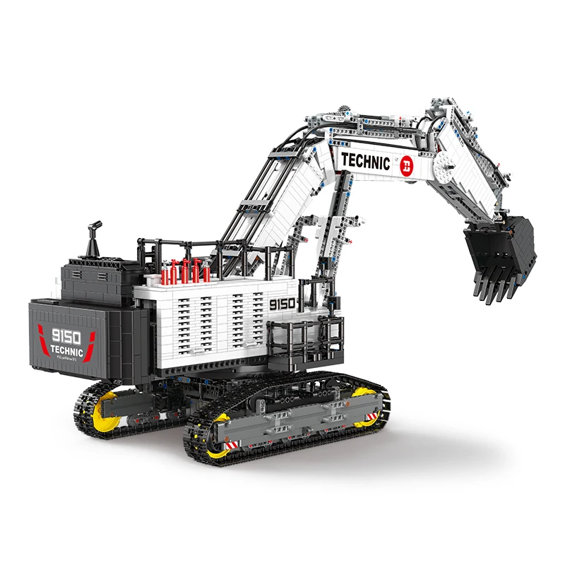 XQ TOYS GC004 Technicical Motorized Car Compatible With 42100 Liebherrs R 9800 Excavator Building Blocks Bricks Toys Christmas