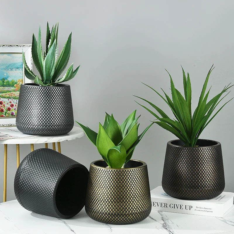 planters large outdoor big size plants pots flower Upper and lower storage smart garden round plastic flower pots