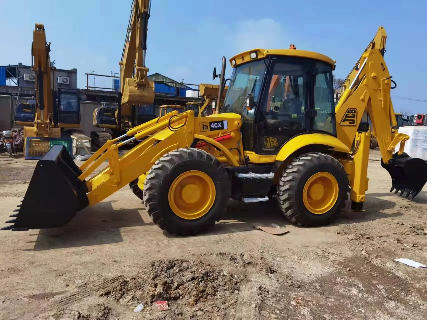 Original Used Wheel Loader Jcb 4cx Backhoe Loader JCB Ready for Sale with Goog Condition