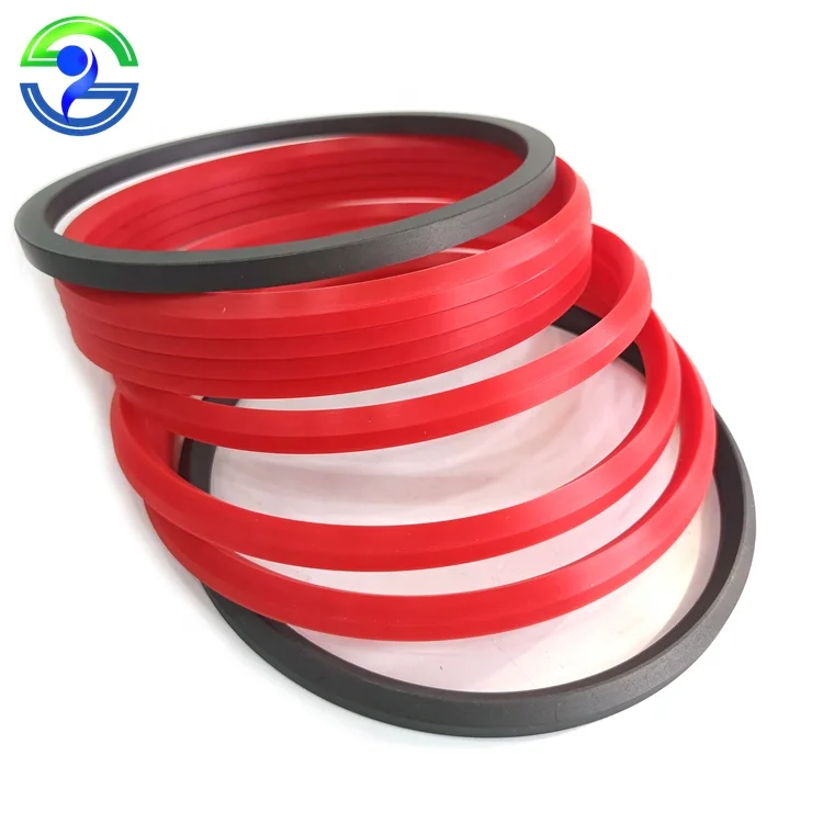 PTFE полиуретановое V-образное кольцо гидравлическое V-тканевое комбинированное упаковочное сальник