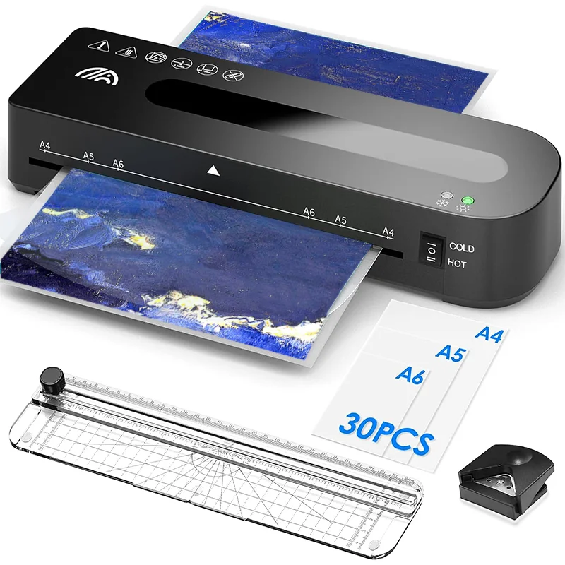 FN333 Automatic Laminating Fast Warm up Hot Cold A4 Office Laminator film Machine