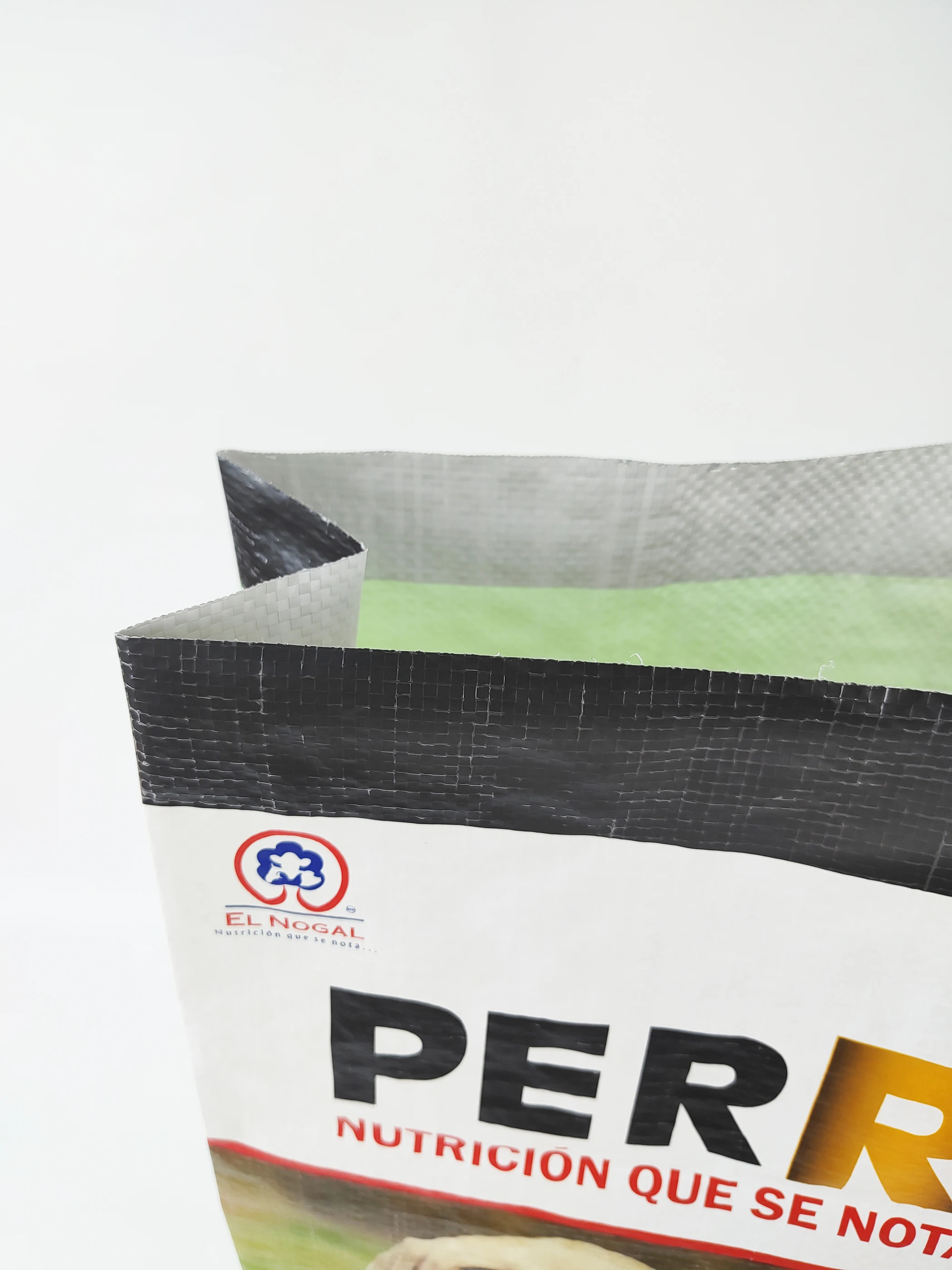 Factory supply gravure printing 25kg Pet cat dog food Bopp laminated  pp woven sack bag for sale