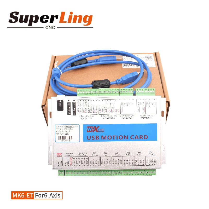 ЧПУ XHC MK3-IV MK4-IV 3/4/6 оси CNC система mach3 USB порт контроллер для гравировального станка
