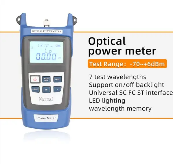 FTTH Toolkits Fiber optical testing tool Alcohol bottle Power meter VFL Fiber Cleaver
