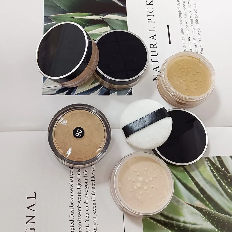 
Oil Control Loose Setting Powder Matte Finishing Powder Foundation Transparent Powder For Face 
