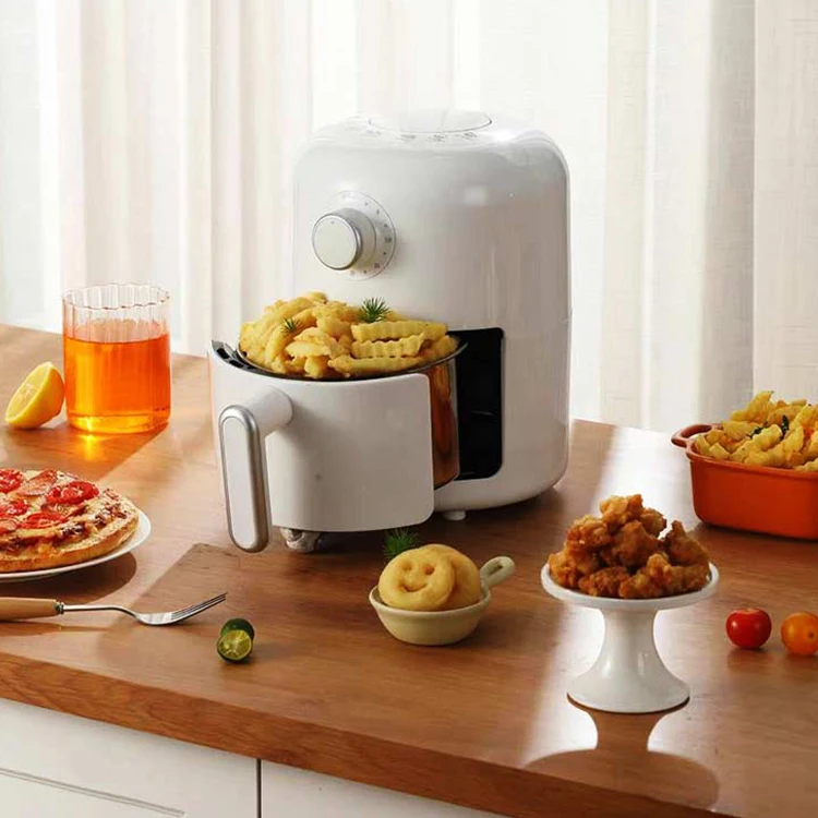 KUFU 2022 New Design 1.8l Home Use Large Capacity Turbo Electric Oil-free Air Fryer Factory Price Low Air Fryer