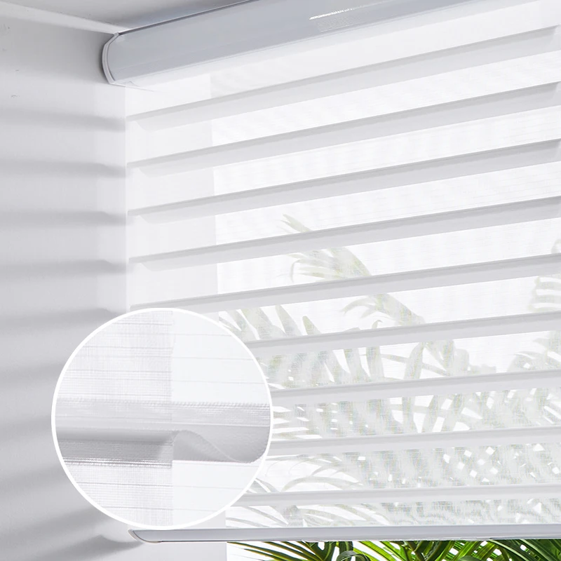 Factory Custom 60% Blackout Waterproof Fabric Window Shade Blinds Shangri-la Roller Blinds