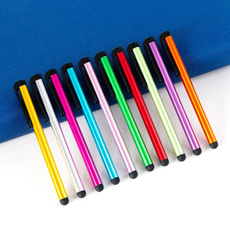 Metal Capacitive Touch Stylus Screen Pen For iPad Air Mini For iPhone Samsung Xiaomi Universal Tablet PC Smart Phone Pencil