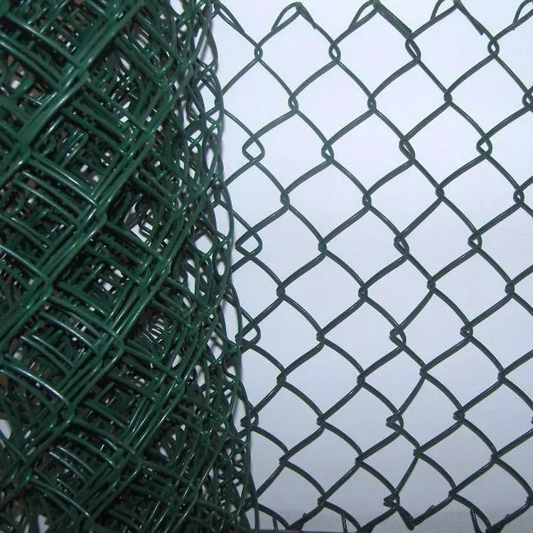 2024 Wire Fence Chain Link,Green Best Price Temporary Cheap Mesh Galvanized Batting Cage 6 Ft Wholesale Chain Link Fence Roll