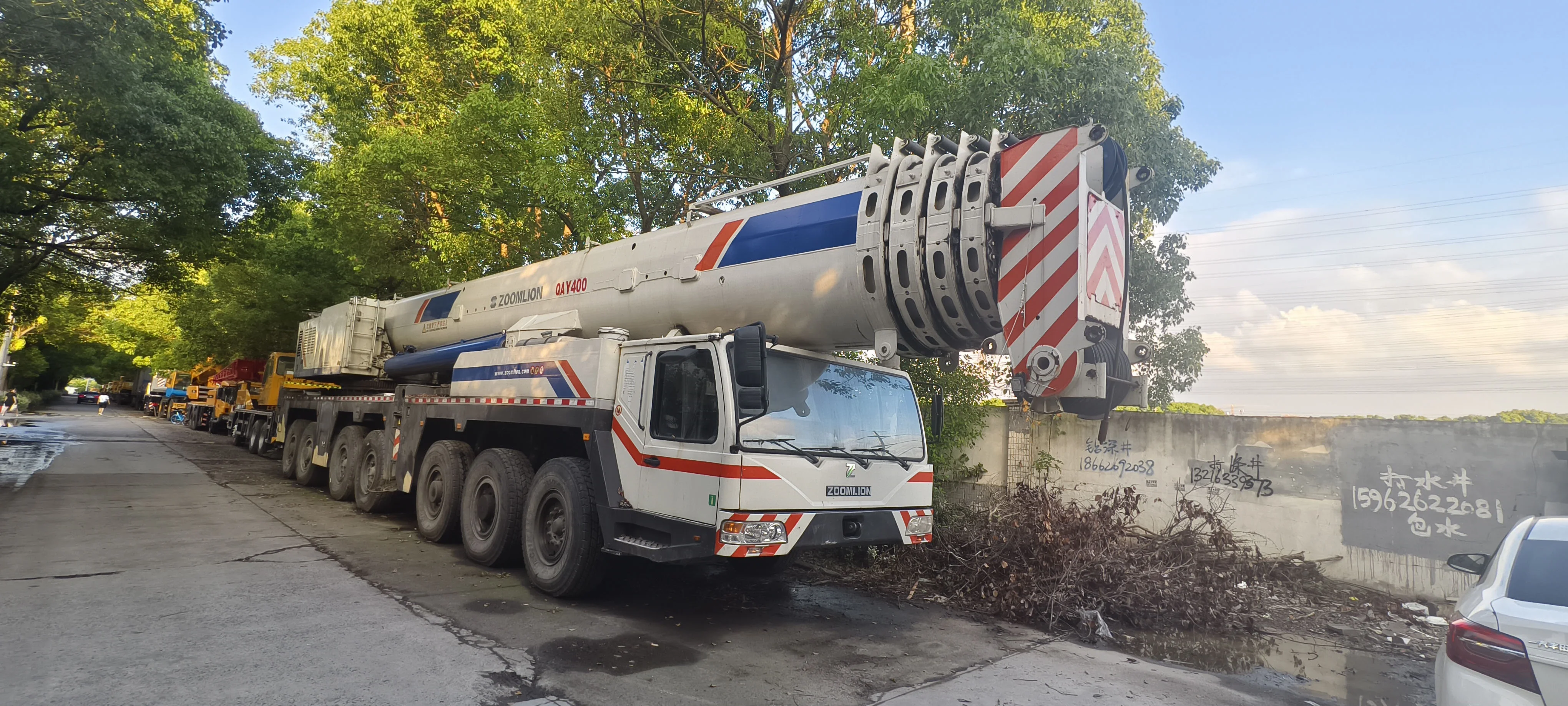 Hot Sale High Quality Chinese Brand Qay400 400Ton All Terrain Crane Hydraulic Heavy Truck in Good Condition at Low Price