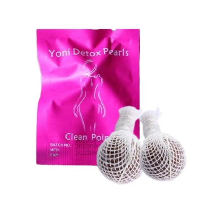 Herbal vaginal tightening tampons women yoni detox pearls for female vagina detox pill with applicators