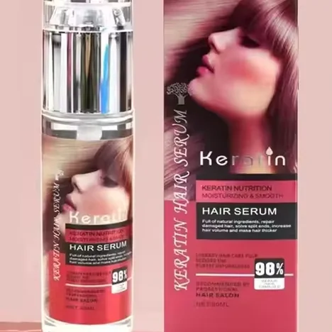 Private brand Argan oil Best Hair oil Glass bottle Perfume smell Reduce hair loss Hair Essential Oil 80ml