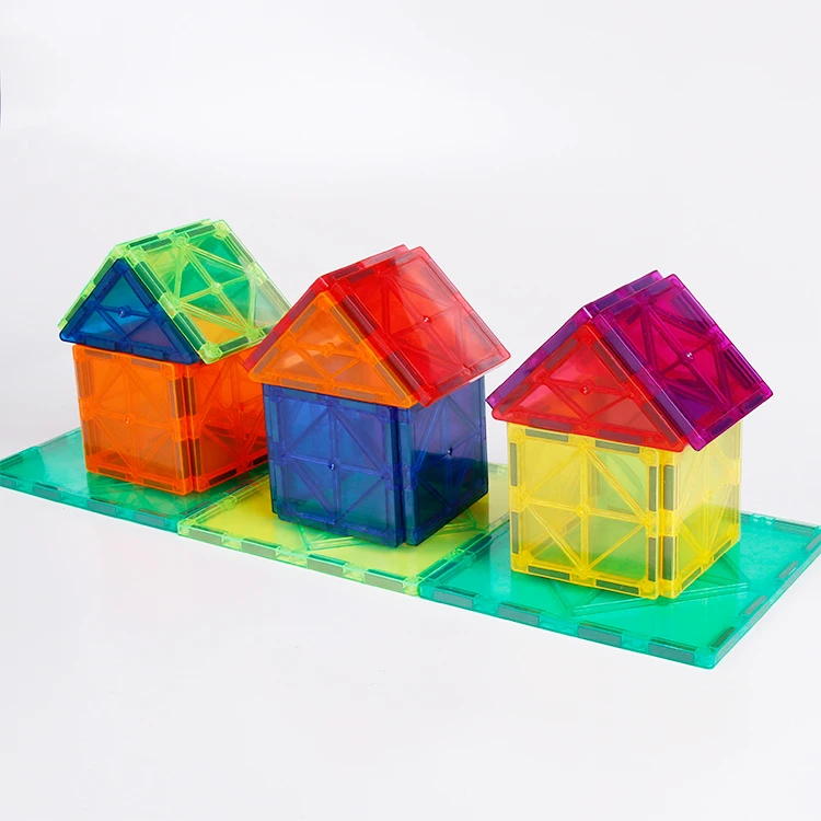 Magic brain wall tiles toys magnetic puzzle for building kit