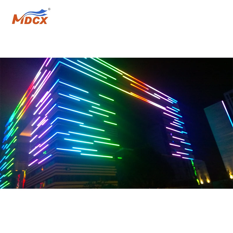 24v 9w string curtain led moudle 3535 linear waterproof colorful city light