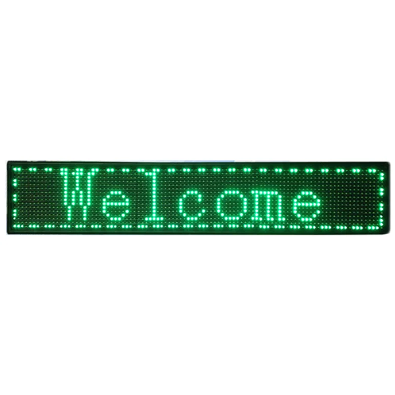 WIFI USB 100x20cm Program Scrolling Moving LED Message Sign Board