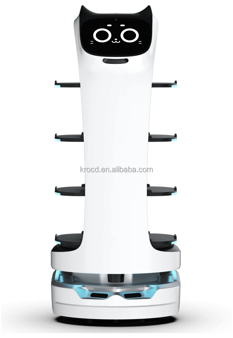 BellaBot Smart Waiter Robot A Smart  Food Delivery Robot Waiter Robot