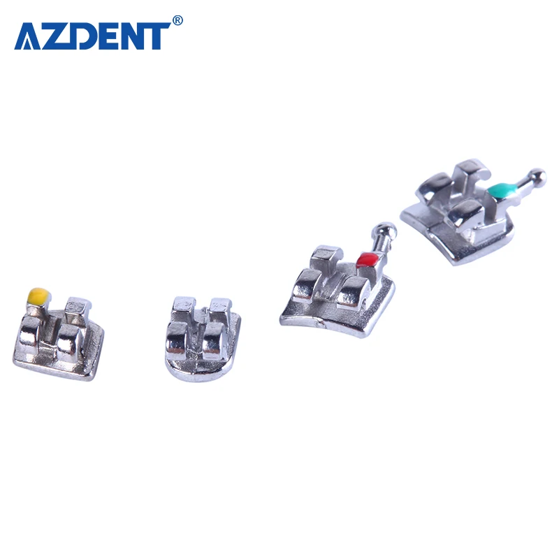 Best Used Orthodontic Products Metal Mini Roth MIM Dental Monoblock Brackets