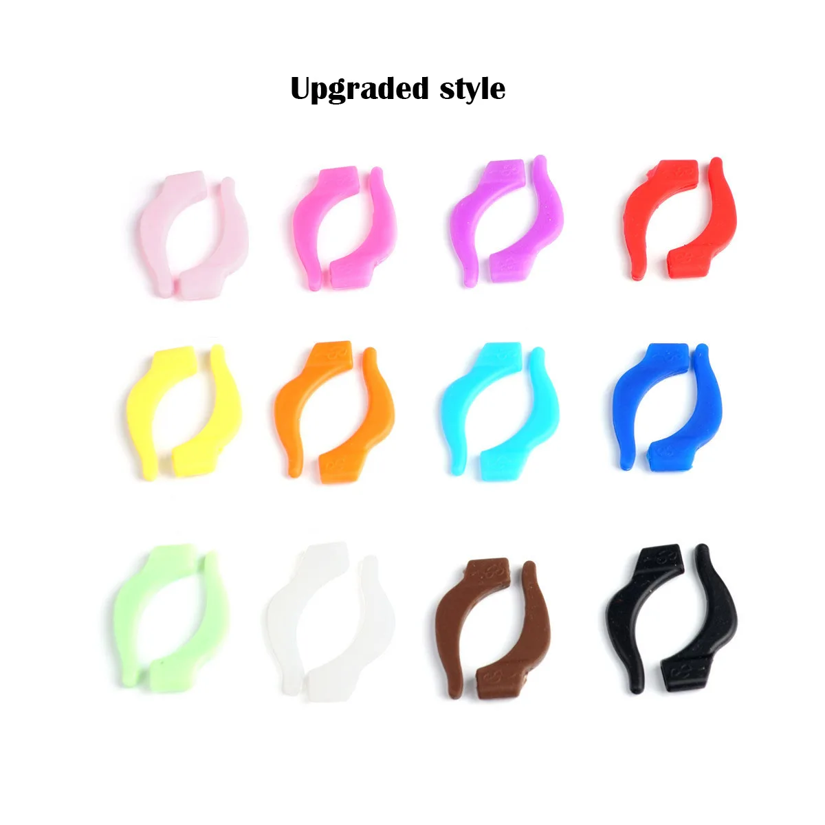 non-slip sleeves silicone nose pads ear hooks ear fixed non-slip brackets prevent falling glasses non-slip eyewear parts
