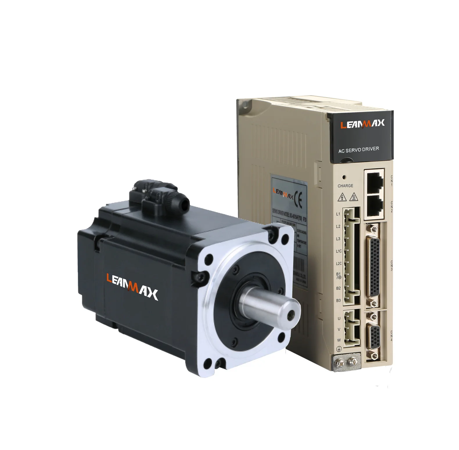 500W 1.59N.m 3Phase 220V AC Servo Motor And Servo Drive