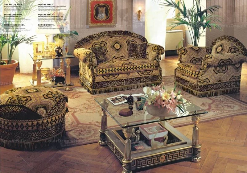 Arabic Furniture Luxury Display Cabinet Living Room