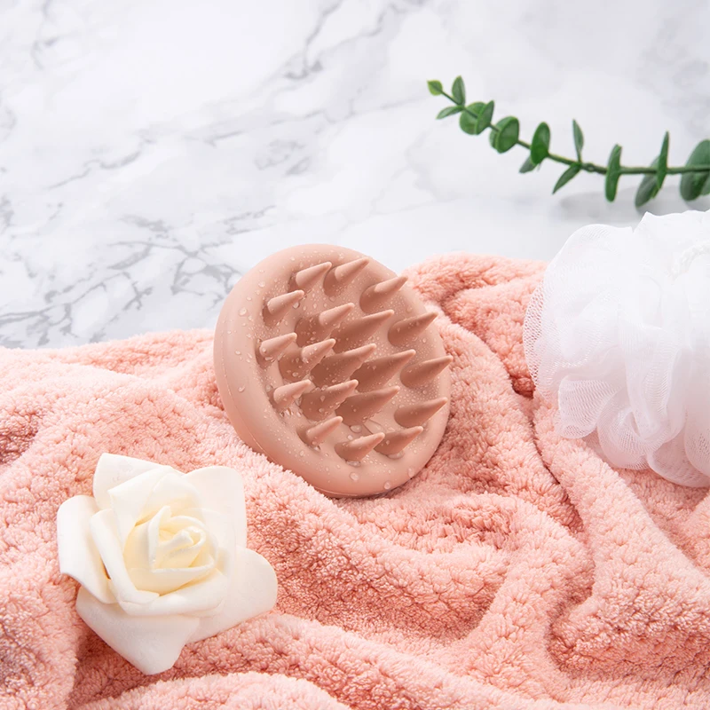 Dry and Wet Dual Hair TPE Wash Comb shampoo Brush Wet Massage Comb Hairs calp Massager Detangling Brush hair Brush Custom Logo