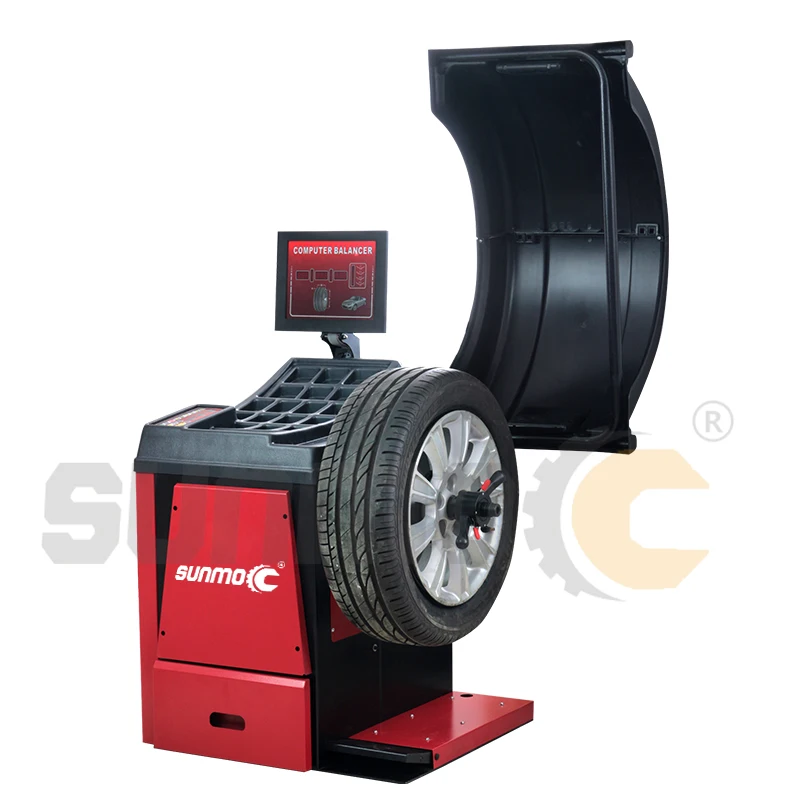 Sunmo Car Tire Changer and Wheel Balancer Combo For auto repair Garage Equipment