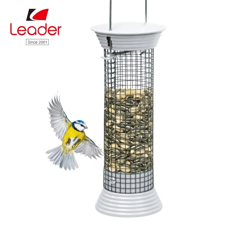 Outside Squirrel Proof Wild Bird Feeders Metal Bird Seed Feeder Bird feeder