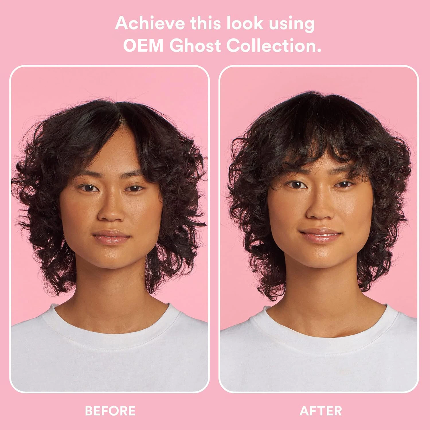 Private Label GHOST OIL Smoothing Moringa Blend Weightless Hair Oil Enhance Shine by 75%