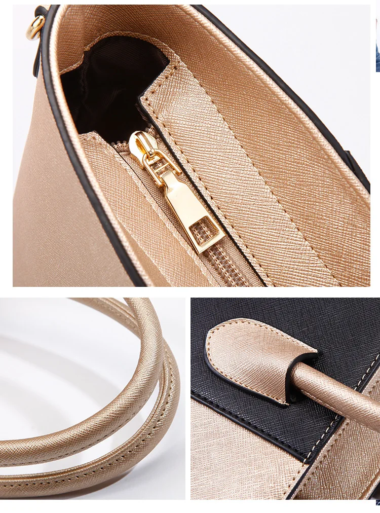 New Fashion Luxury Handbags New 4 PCS Set Women Handbag Female Shoulder Bag Travel Shopping Ladies Crossbody Bag money clutch