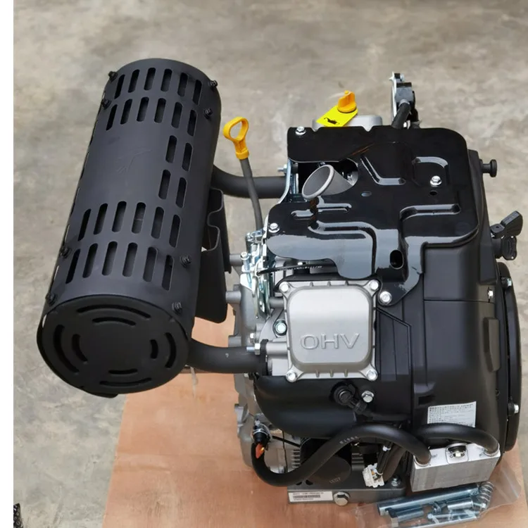 999CC Electric Start LC2V90FD Gasoline Engine  Parallel Shaft 35HP Loncin 2V90F Gasoline Engine
