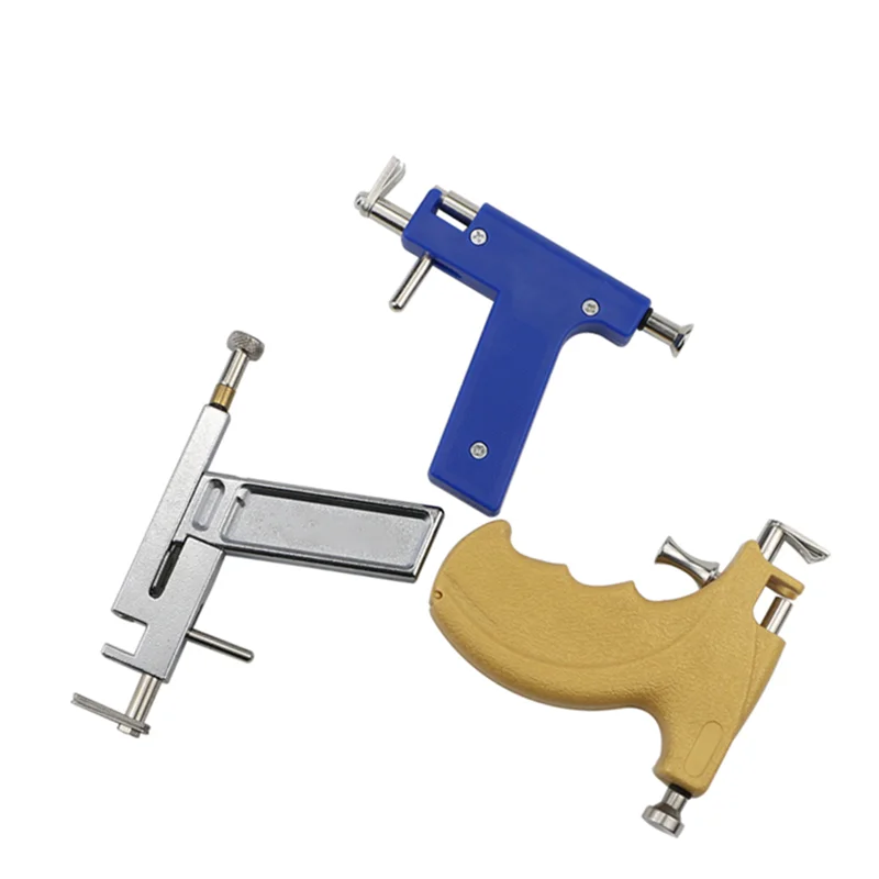 Professional Safety Disposable Nose Ear Studs Piercing Gun make holes