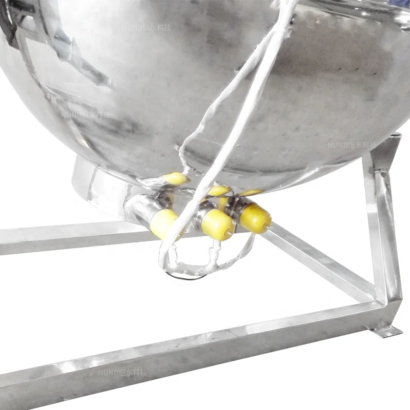 Наклонный чайник с рубашкой школьная столовая кухонная утварь машина для изготовления соуса карри