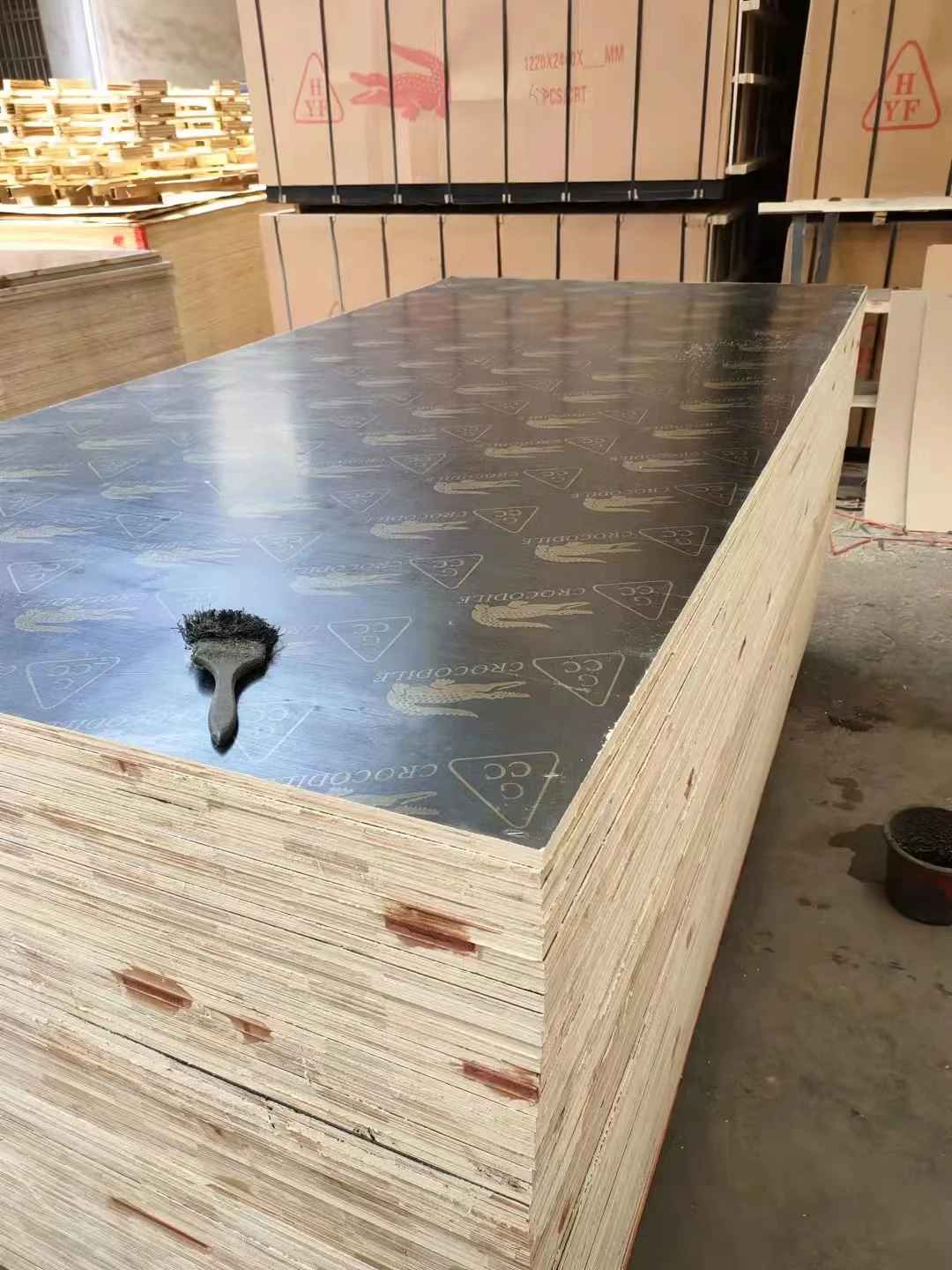 2440*1220mm construction shuttering plywood pallets plywood 16mm, 18mm