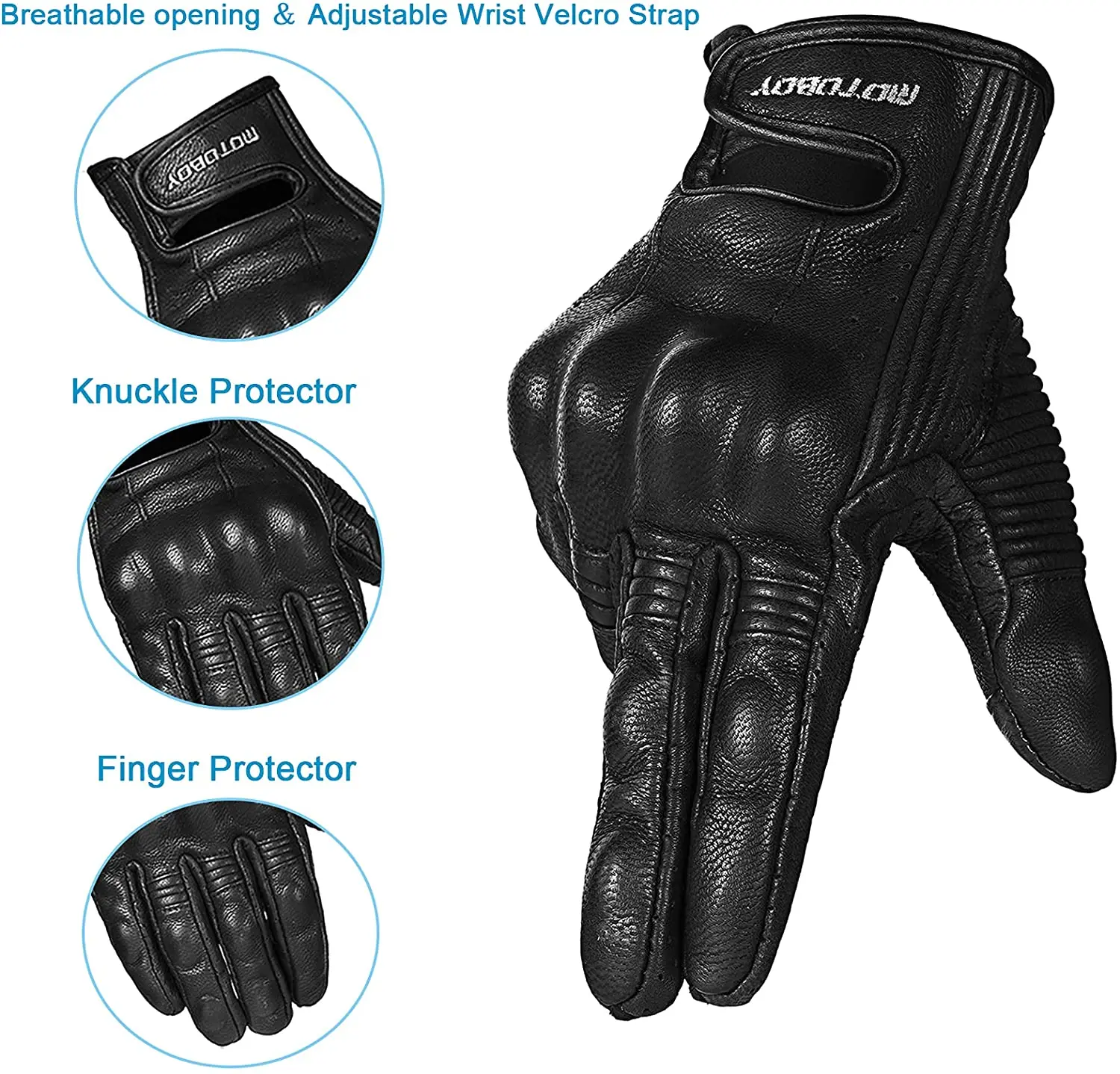 Оптовая продажа, удобные мотоциклетные черные перчатки для езды на мотоцикле с возможностью нанесения логотипа на заказ