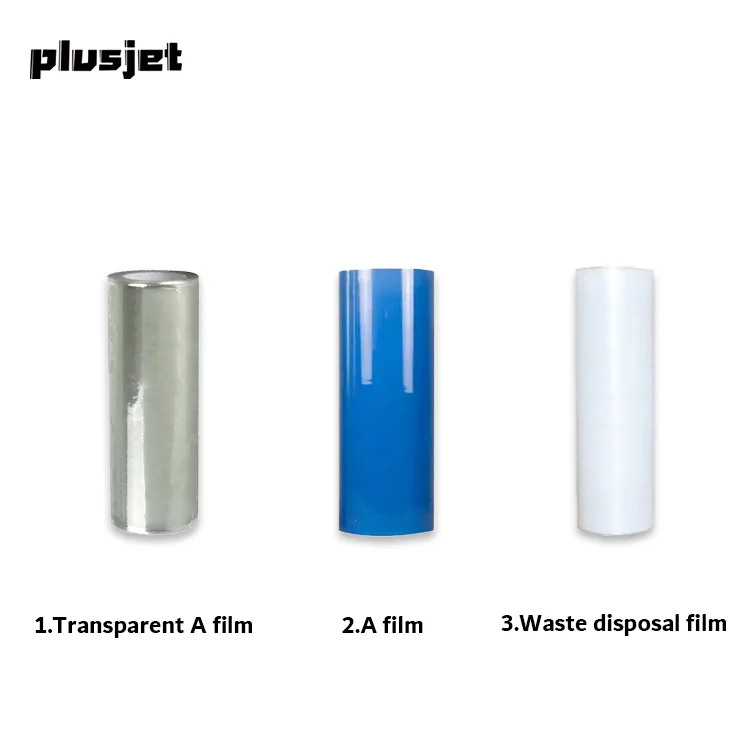 Plusjet A3 A1 32cm 62cm UV DTF Film Transfer A+B Pet Printing Printer with White Ink Uv Dtf Embroidery