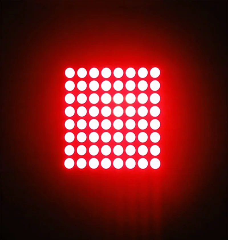 led dot matrix 5x7/ 8x8 2388BS Co-positive Dot-matrix led Display Module Signal RED