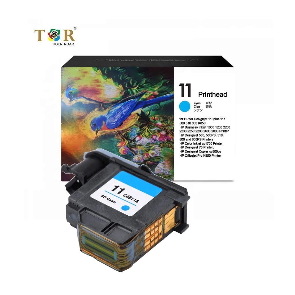 Remanufactured 11 Printhead for C4810A C4811A C4812A C4813A Print Head for HP Business Inkjet 1000 1100 1200 2200 2800 Printer
