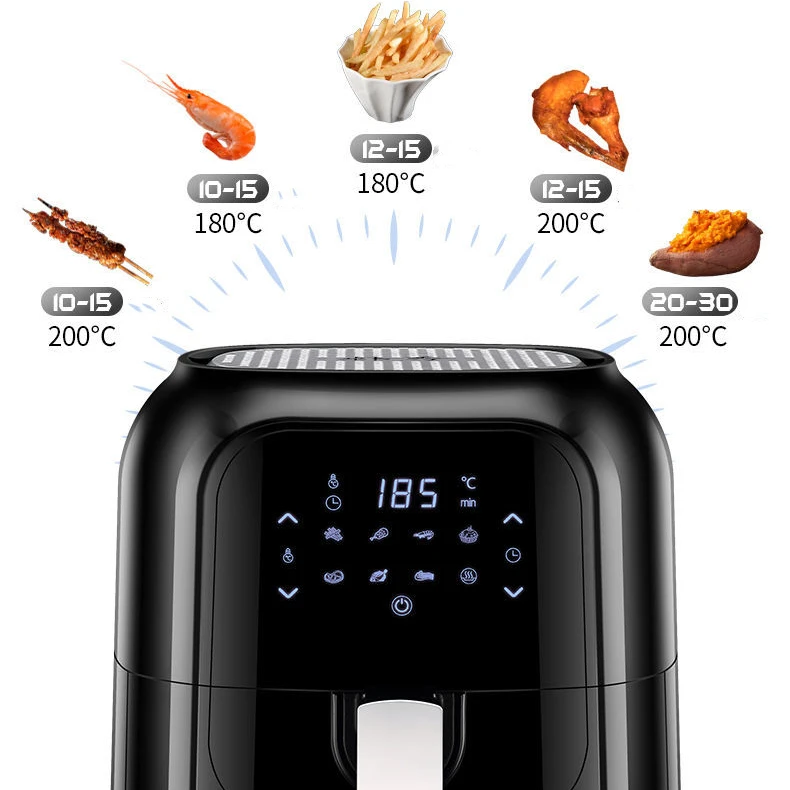 No Oil Air Fryer Oven Deep Air Electric Fryer Buy Digital Air Cooker Fryer