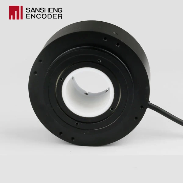 Дешевые один поворот 21 бит абсолютный кодер 40 мм полый вал SSI