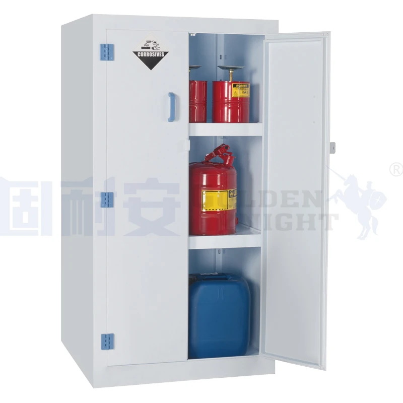 Golden Knight Chemistry safety storage cabinet for laboratory apparatus made in WUXI, PP acid storage cabinet used in laboratory
