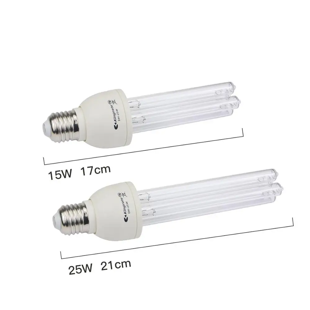 UVC quartz lamp for disinfection Home UV lamp sterilizatin 220V 110V germicidal light E27 bathroom UVC lamp